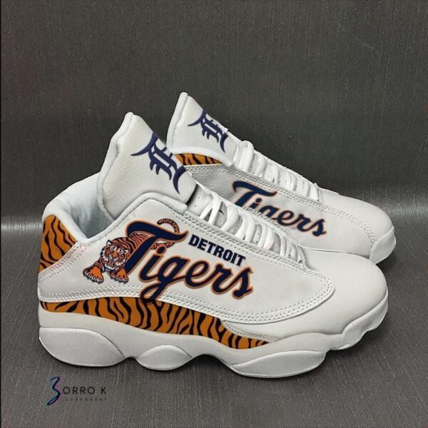 MLB Detroit Tigers Air Jordan 13 Shoes V5 – Unisex Gift Shoes for Fans