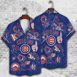 Chicago Cubs 2023 3D Print Hawaiian Shirt: Unique Gift for Men & Dad - V1