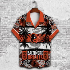 Baltimore Orioles Hawaiian Shirt – Perfect Gift for Men & Father – V22
