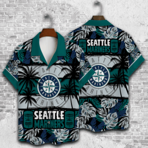 Seattle Mariners Palm Tree Hawaiian Shirt - Perfect Gift for Men & Dad - V28