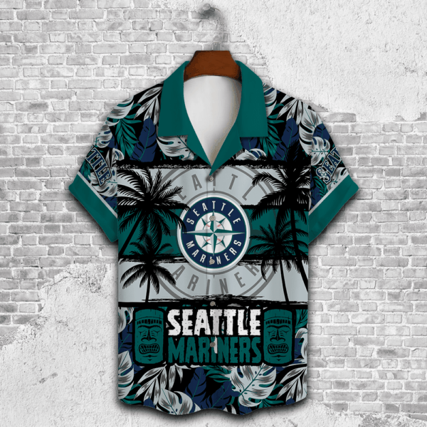 Seattle Mariners Palm Tree Hawaiian Shirt – Perfect Gift for Men & Dad – V28