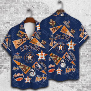 2023 Houston Astros 3D Print Hawaiian Shirt - Perfect Gift for Men Dad Father