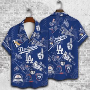 Los Angeles Dodgers 2023 3D Print Hawaiian Shirt for Men - Perfect Father s Day Gift