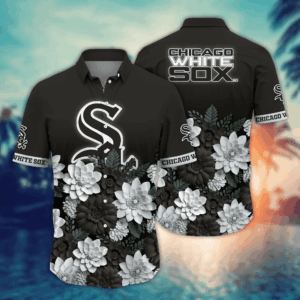Chicago White Sox Flower 3D Button Shirt: Perfect Gift for Men & Fans