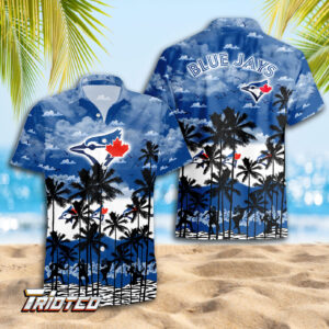 Toronto Blue Jays Hawaiian Shirt: 3D Button Gift for Men - Trending Summer Style for Dad & Father