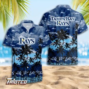 Tampa Bay Rays Hawaiian Shirt Gift for Men – Trending 3D Button Design for Dad & Father This Summer