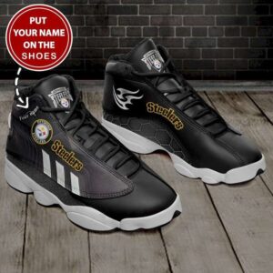 Custom Pittsburgh Steelers Jordan 13 Sneakers for Men & Women - Personalized Sport Shoes