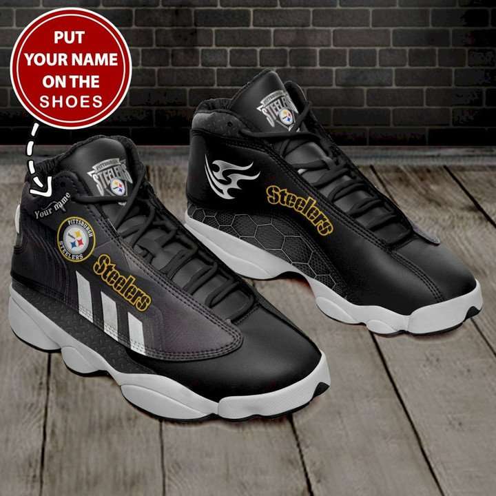Custom Pittsburgh Steelers Jordan 13 Sneakers for Men & Women – Personalized Sport Shoes Custom Pittsburgh Steelers Jordan 13 Sneakers for Men & Women – Personalized Sport Shoes