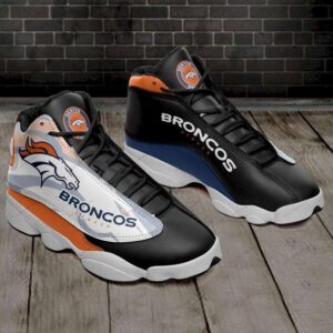 Denver Broncos NFL Team Jordan 13 Sneakers - Unisex Sport Shoes