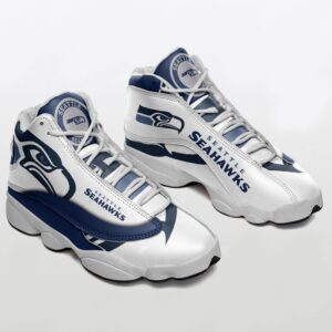 Seattle Seahawks Air Jordan 13 Sneakers: Stylish Gift Shoes for Men & Women