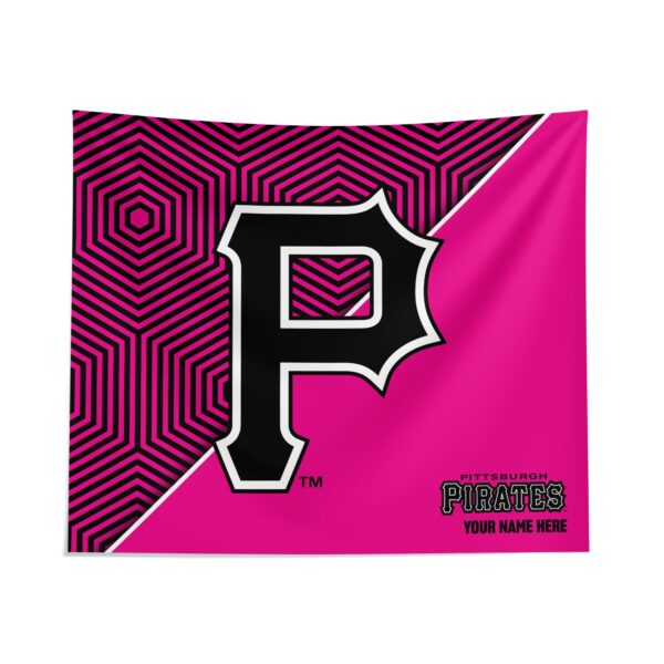 Pittsburgh Pirates Pink Implosion Tapestry – Personalized Custom Design
