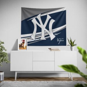 Official New York Yankees Velocity Tapestry – Limited Edition MLB Wall Decor