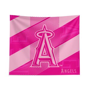 Los Angeles Angels Pink Motion Tapestry - Official MLB Home Decor