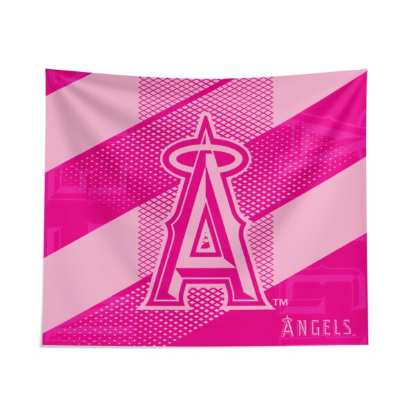 Los Angeles Angels Pink Motion Tapestry – Official MLB Home Decor
