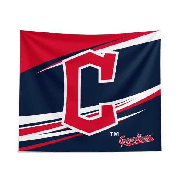 Cleveland Guardians Velocity Tapestry: Official MLB Fan Merchandise
