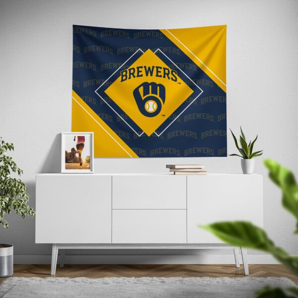 Official Milwaukee Brewers Boxed Tapestry – Perfect for Fans!