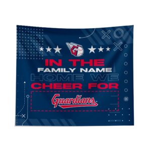 Cleveland Guardians Cheer Tapestry - Personalized Custom Design