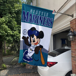 Seattle Mariners x Mickey Baseball Flag – MLB Premium Flag