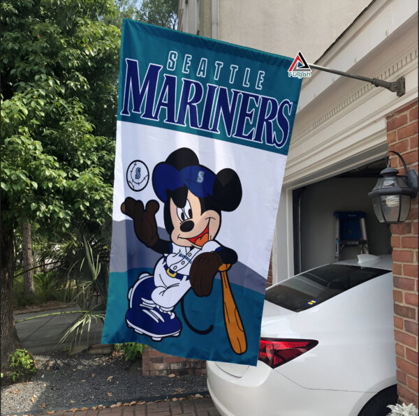 Seattle Mariners x Mickey Baseball Flag – MLB Premium Flag