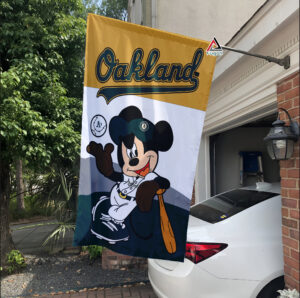 Oakland Athletics Mickey Baseball Flag MLB Premium Flag
