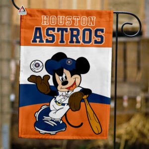 Houston Astros x Mickey Baseball Flag: MLB Premium Flag for True Fans