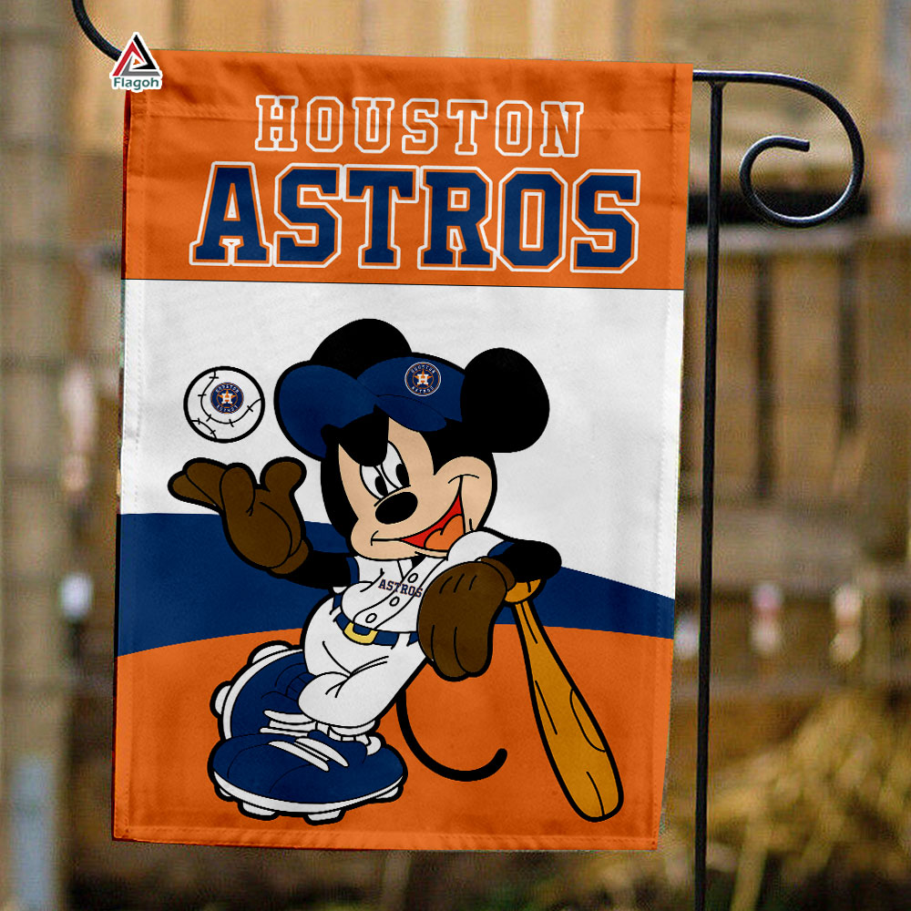 Houston Astros x Mickey Baseball Flag: MLB Premium Flag for True Fans Houston Astros x Mickey Baseball Flag: MLB Premium Flag for True Fans