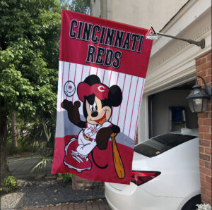 Cincinnati Reds x Mickey Baseball Flag – MLB Premium Flag