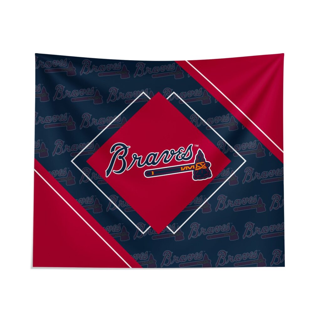 Atlanta Braves Boxed Tapestry: Official MLB Merchandise for Fans Atlanta Braves Boxed Tapestry: Official MLB Merchandise for Fans