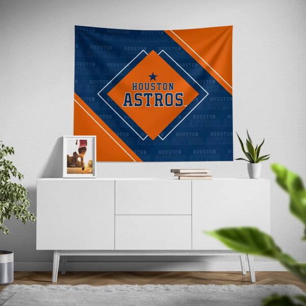Houston Astros Boxed Tapestry: Official MLB Team Logo Wall Decor