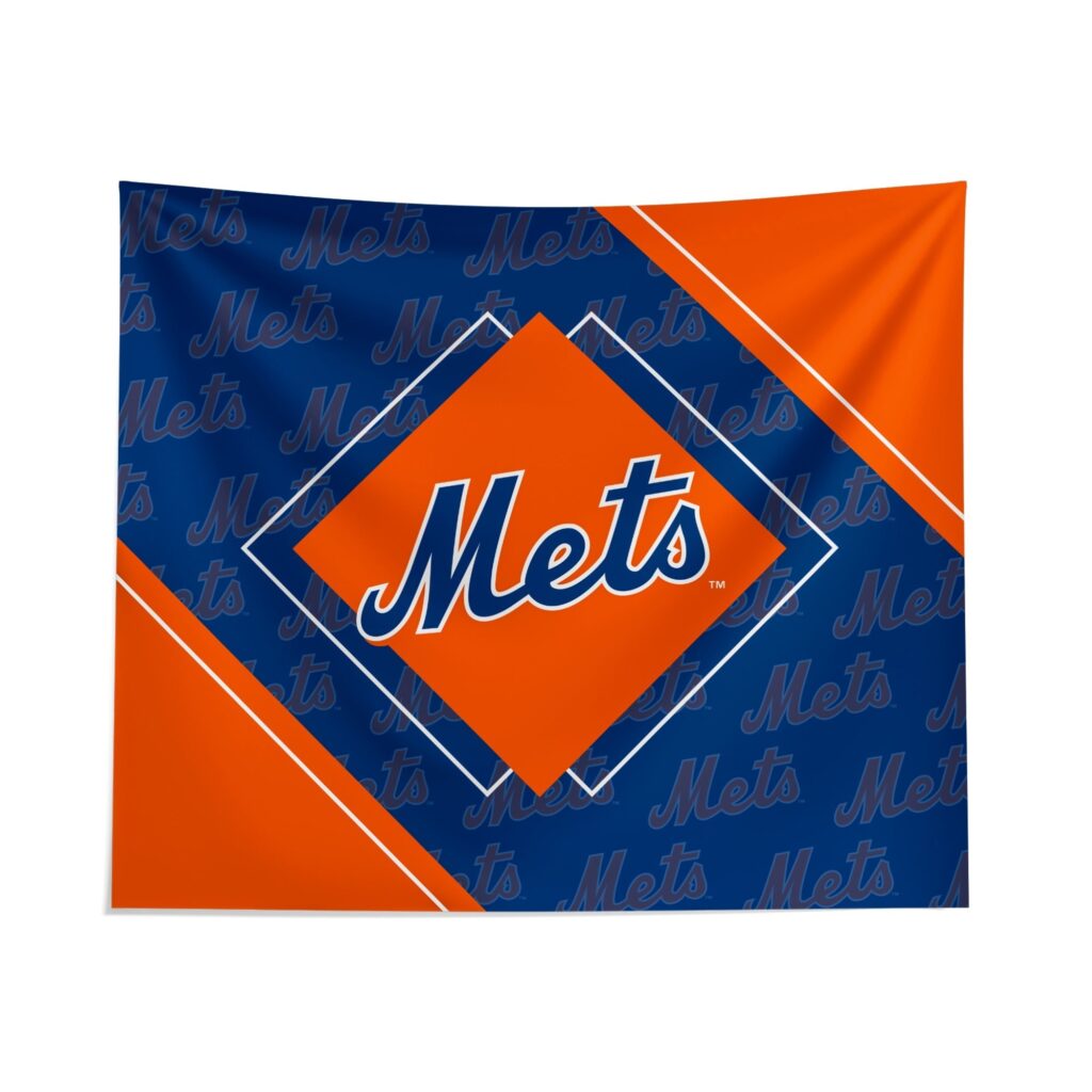 Officially Licensed New York Mets Boxed Tapestry – Perfect for Fans!