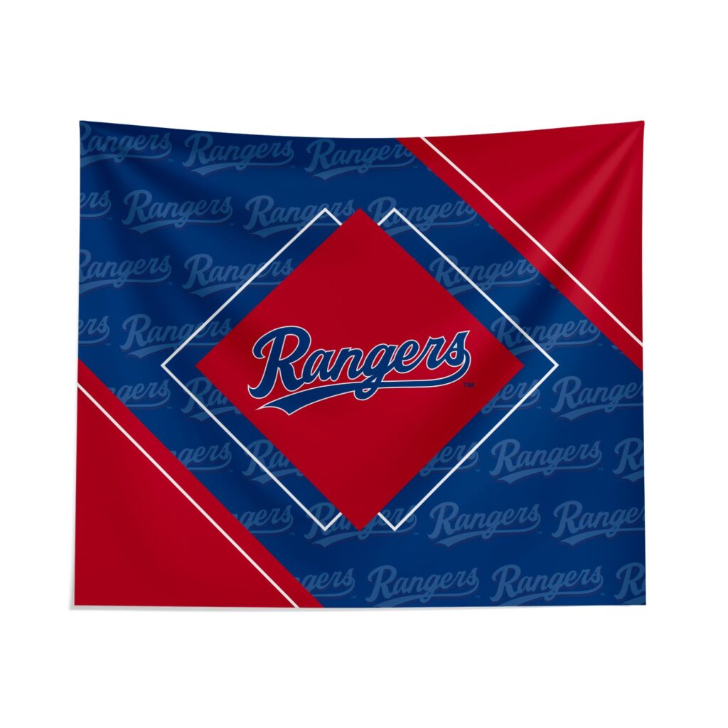 Texas Rangers Boxed Tapestry – Official MLB Team Home Decor