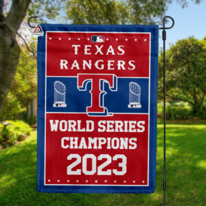 Texas Rangers World Series Champions Flag - Premium MLB Rangers Flag