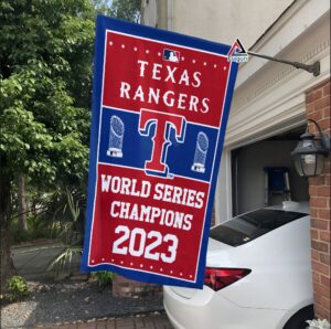 Texas Rangers World Series Champions Flag – Premium MLB Rangers Flag
