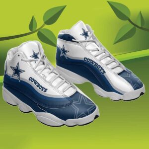 Custom Name Dallas Cowboys Jordan 13 Sneakers - New Arrivals NFL Dallas Cowboys Shoes