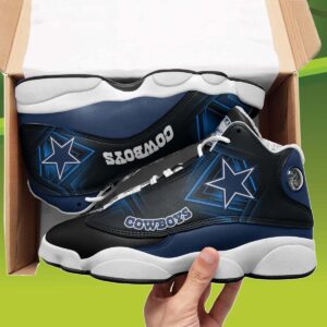 Custom Dallas Cowboys Jordan 13 Shoes: Perfect Gift for NFL Fans