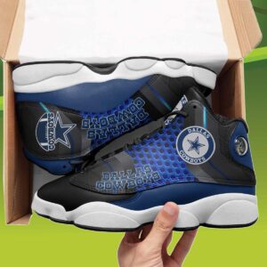 Customized Dallas Cowboys Jordan 13 Sneakers for Couples - Personalized NFL Shoes