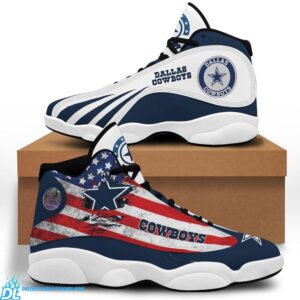 Get Your Hands on the Limited Edition Dallas Cowboys Jordan 13 American Sneakers!