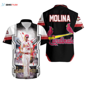 Albert Pujols St Louis Cardinals Hawaiian Shirt - 5 Fan Design