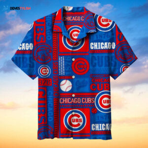 Chicago Cubs Hawaiian Shirt - Official MLB Merchandise for Fans