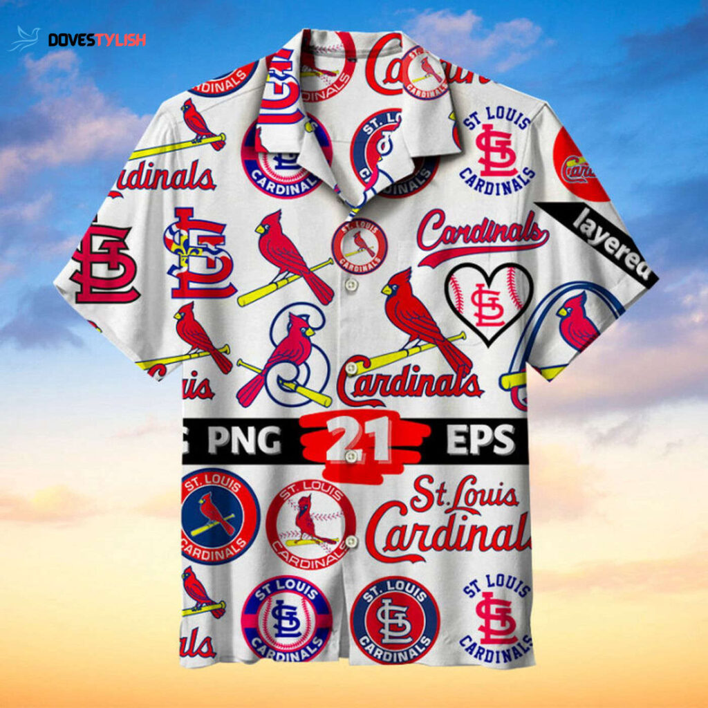 Vintage Saint Louis Cardinals Hawaiian Shirt – Unique MLB Fan Apparel