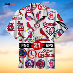 Vintage Saint Louis Cardinals Hawaiian Shirt - Unique MLB Fan Apparel