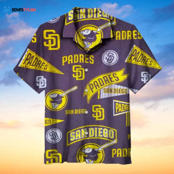 Stylish San Diego Padres Hawaiian Shirt – Perfect for Baseball Fans!