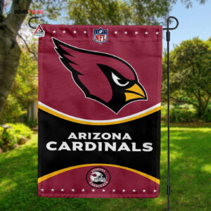 Arizona Cardinals Football Team Flag, NFL Premium Two-sided Vertical Flag - House Garden Decor Gift