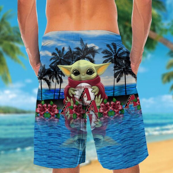 Arizona Diamondbacks Baby Yoda Hawaiian Shirt – Official MLB Merchandise