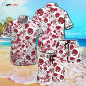 Arizona Diamondbacks Grateful Dead Hawaiian Shirt - Limited Edition