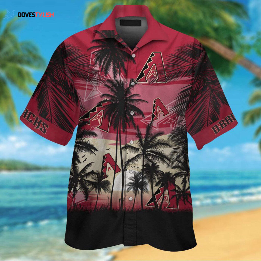Arizona Diamondbacks Hawaiian Shirt #6: Official MLB Merchandise