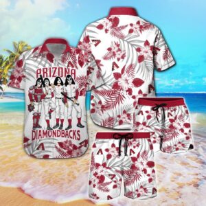 Arizona Diamondbacks & Kiss Hawaiian Shirt – Official MLB Merchandise