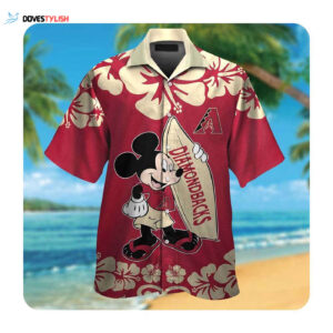 Arizona Diamondbacks Mickey Mouse Hawaii Shirt - Summer Button Up for Men and Women