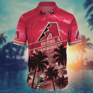 Arizona Diamondbacks MLB Flower Hawaii Shirt – Official Team Merchandise