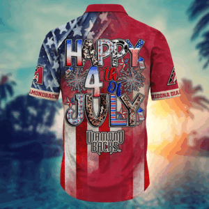 Arizona Diamondbacks MLB Hawaii Shirt Independence Day, Summer Shirts NA49897